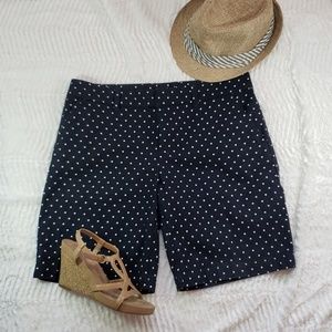 Tommy Hilfiger Bermuda Shorts, Navy/White, Size: 8